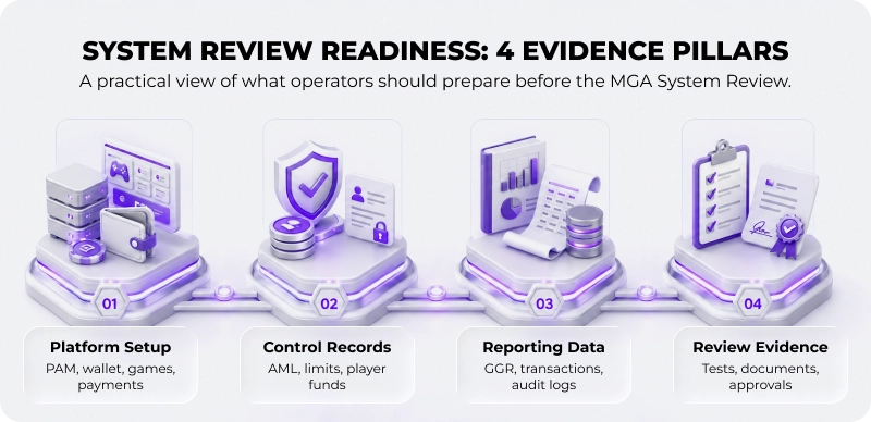 System Review Readiness Infographic
