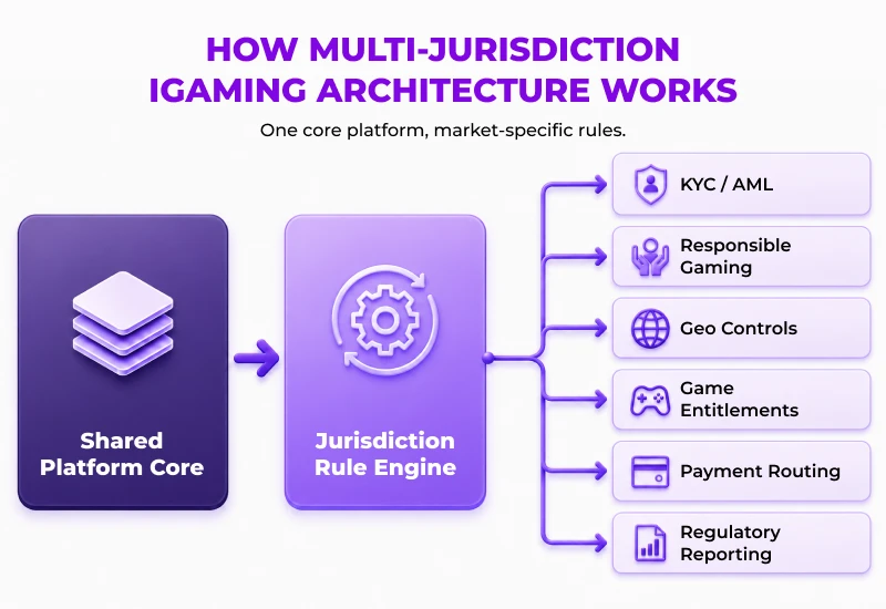 How Multi-Jurisdiction iGaming Architecture Works