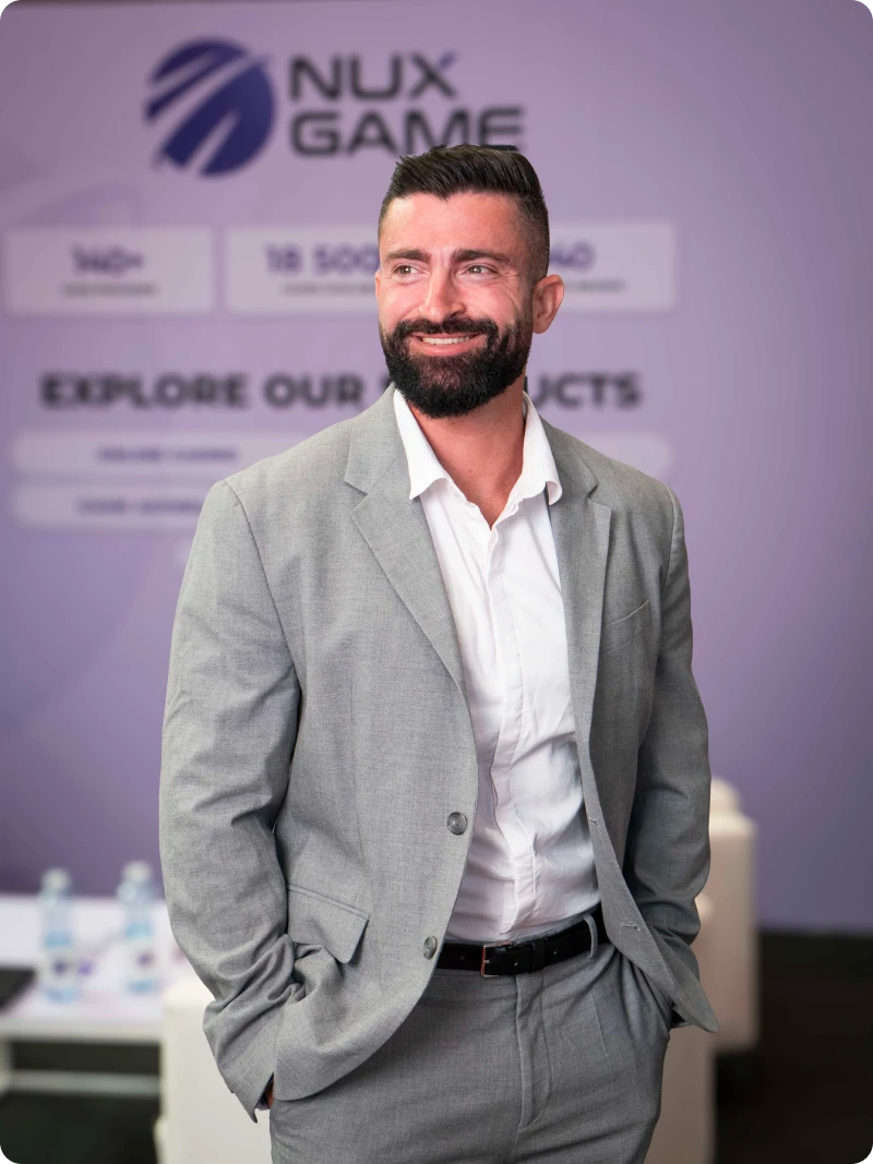 Denis Kosinsky, Chief Product Officer at NuxGame 