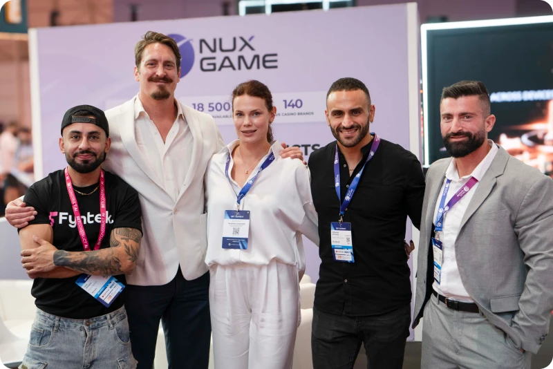 With our ecosystem partners on the show floor 