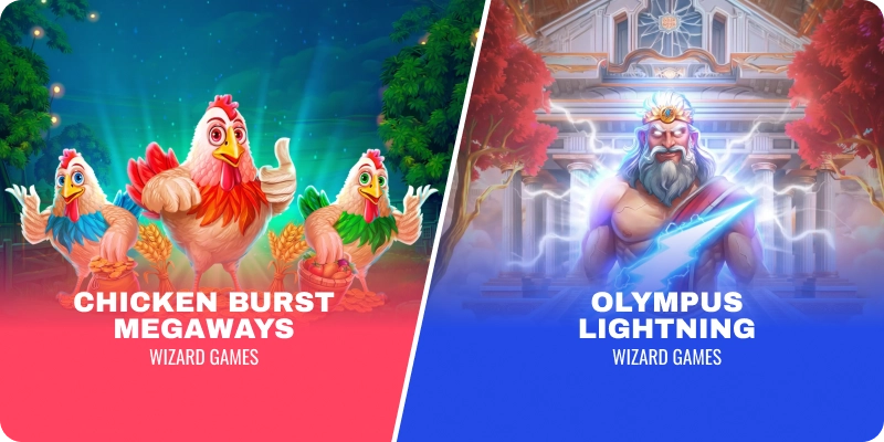 Top Wizard Games Slots