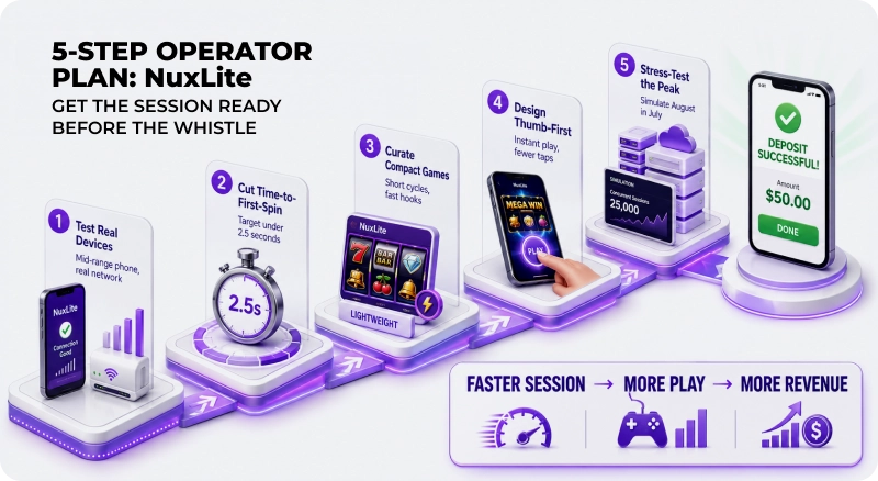 Mobile First Casino Games Plan
